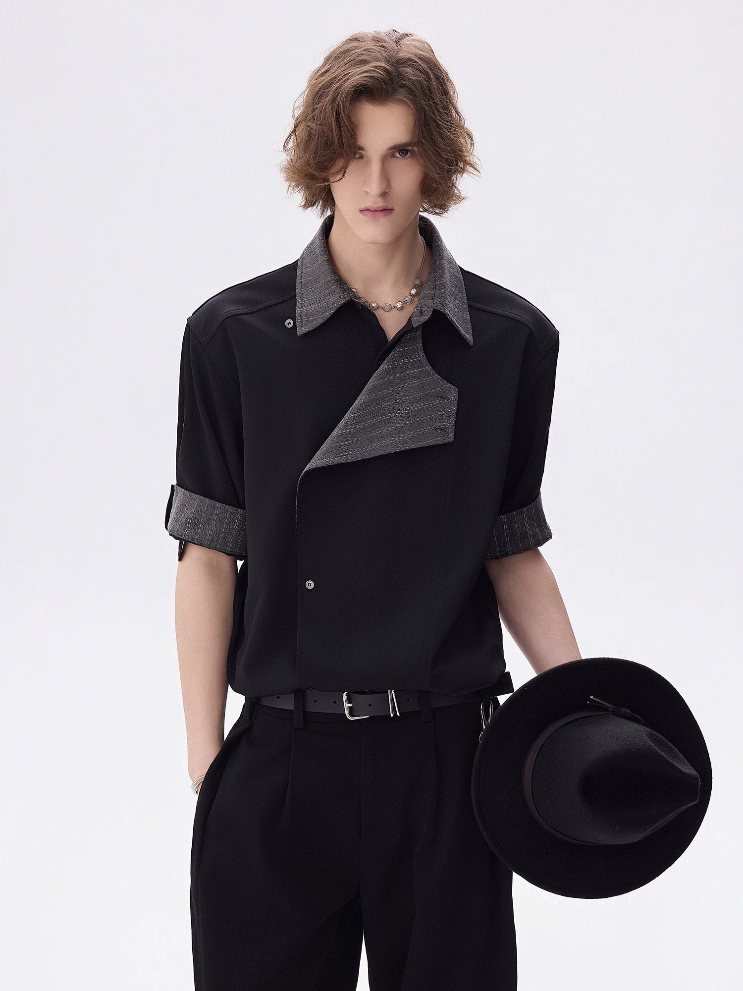 CHOR Striped Slim Fit Casual Shirt