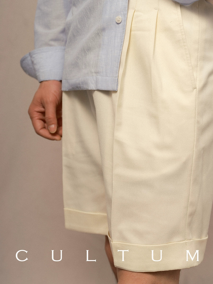 CULTUM Light Breathable Micro-elastic Retro Casual Trousers
