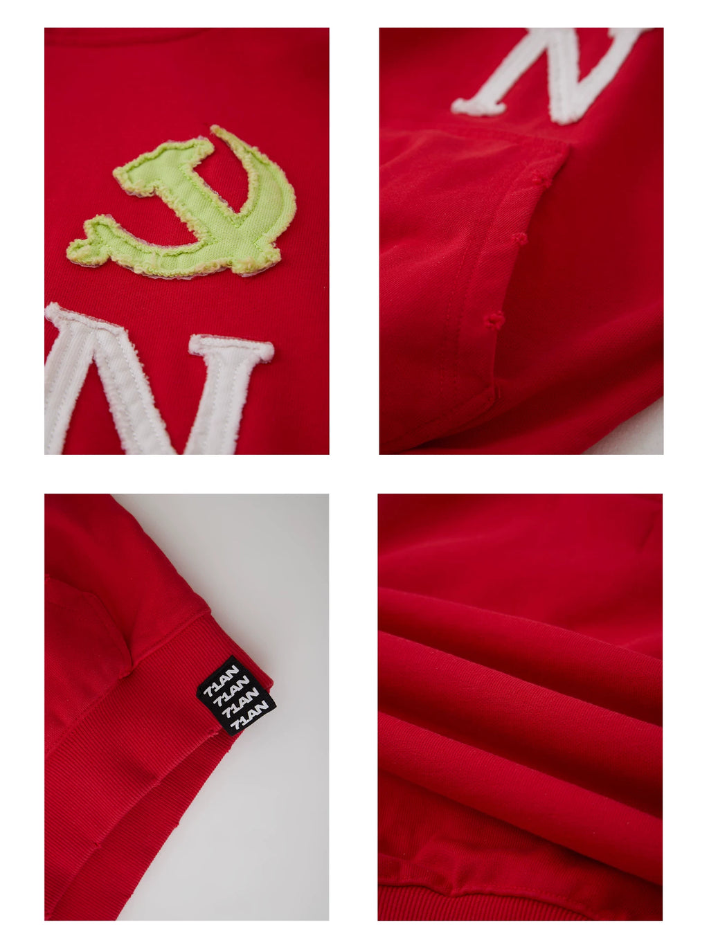 71AN Tagline ILOVECN Hooded Sweater