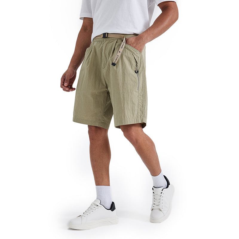 Inflation Checkered Casual Tooling Shorts