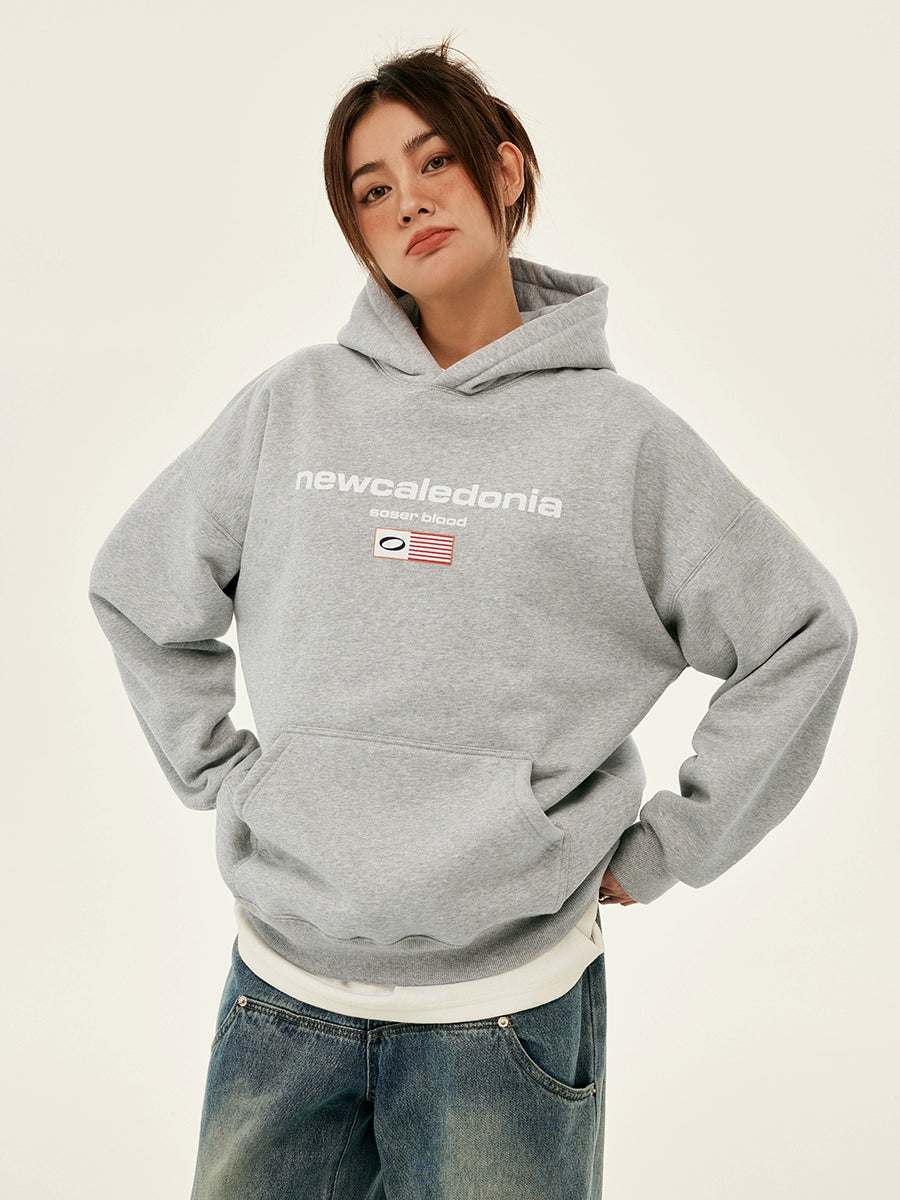 SOSER Vintage Versatile Fleece Hooded Sweater