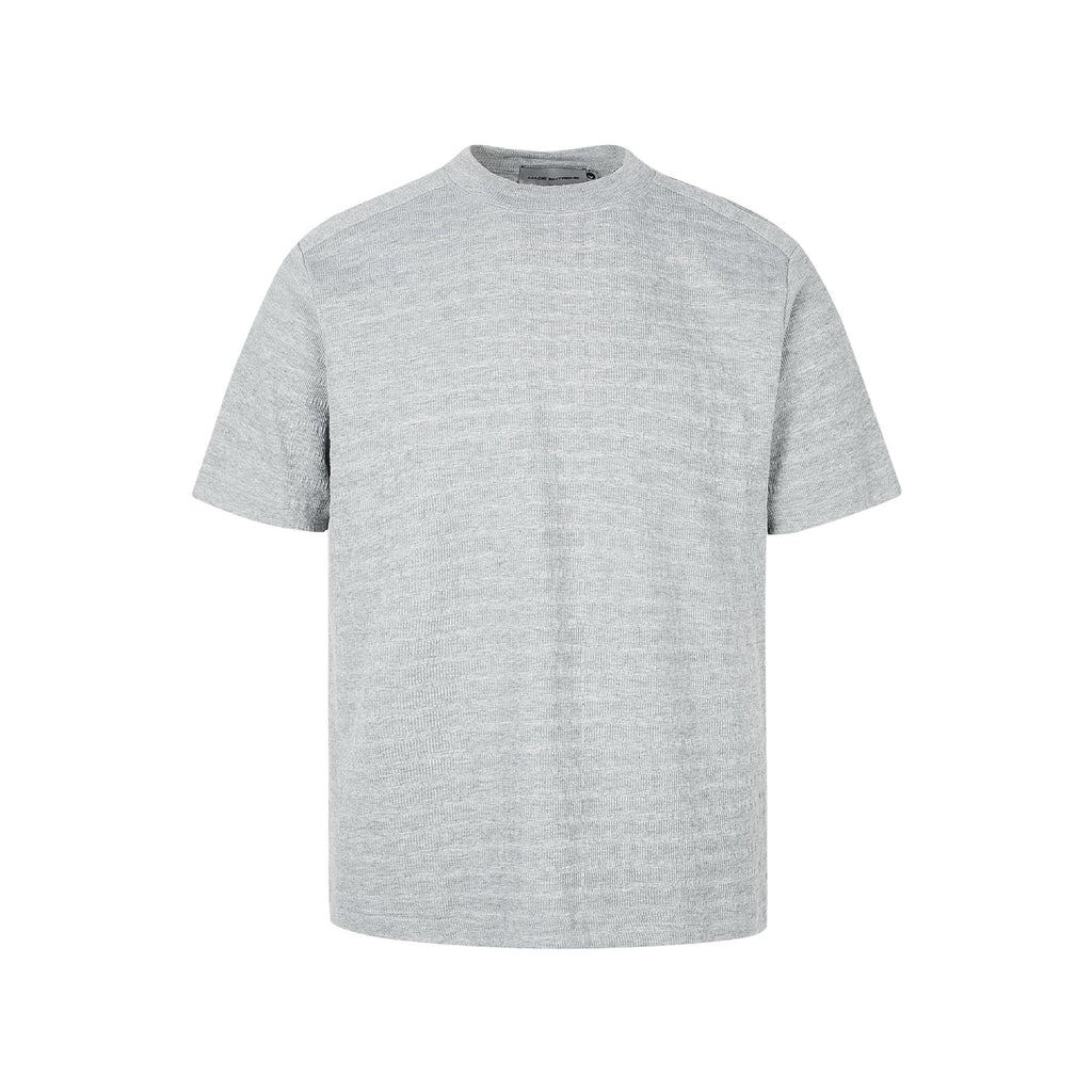 ”Clearance"MADEEXTREME static luxury blend jacquard crew neck tee