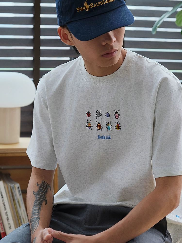 Battles Insect Specimen Embroidery Cool Tee