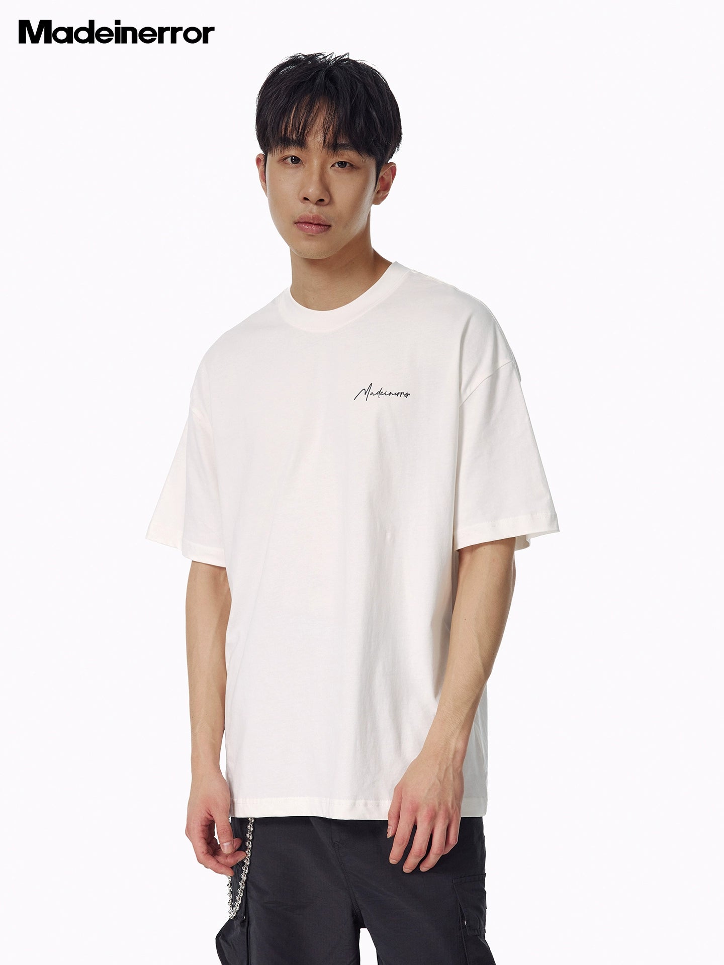 Madeinerror Loose Tide Brand Printed Tee