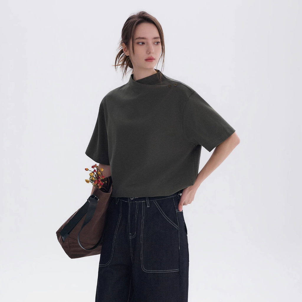 CHOR Casual Loose Premium Sense Tee