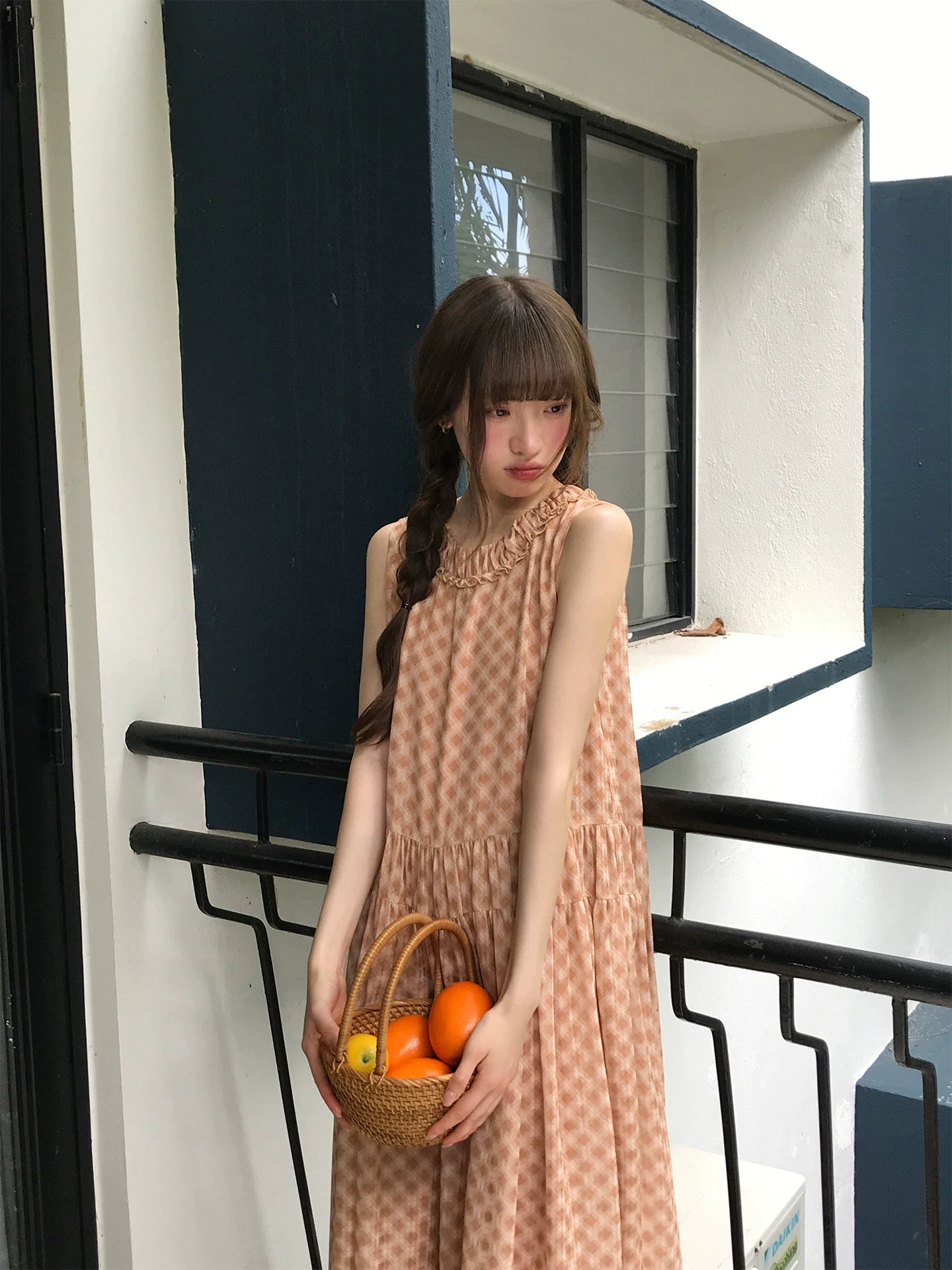 KANO Twill Flowing Dress