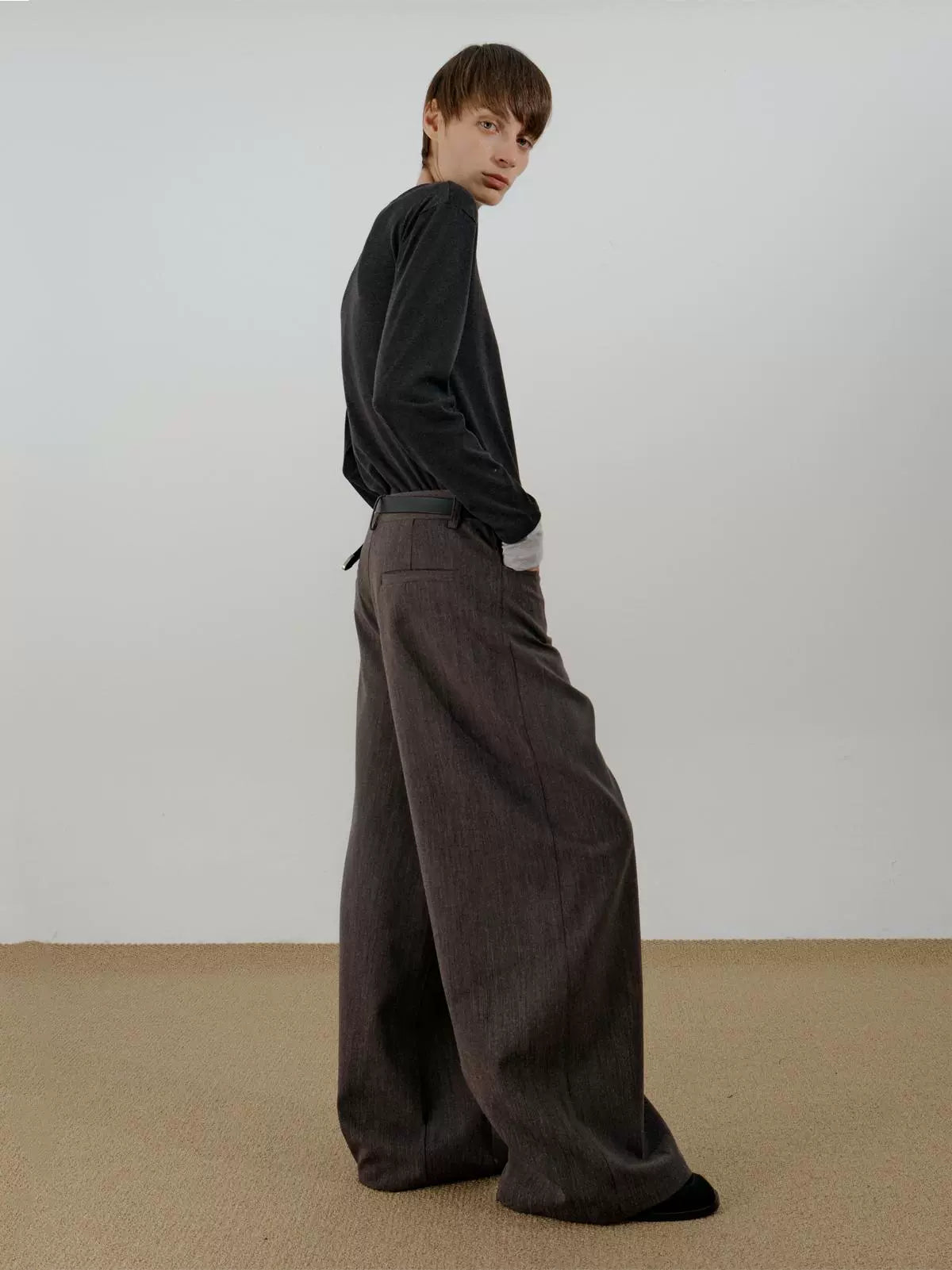 COLN Loose Versatile Casual Pants