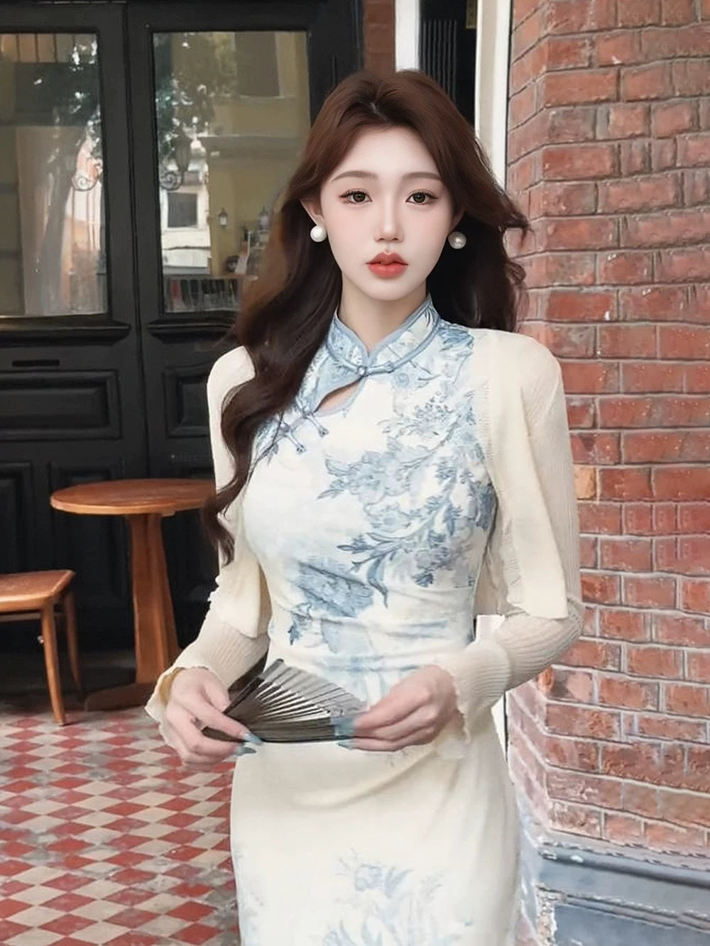ZIHE Hollow Waist Dress