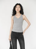 EIGHTHMONTH V-neck Slim Fit Inner and Outer Sling