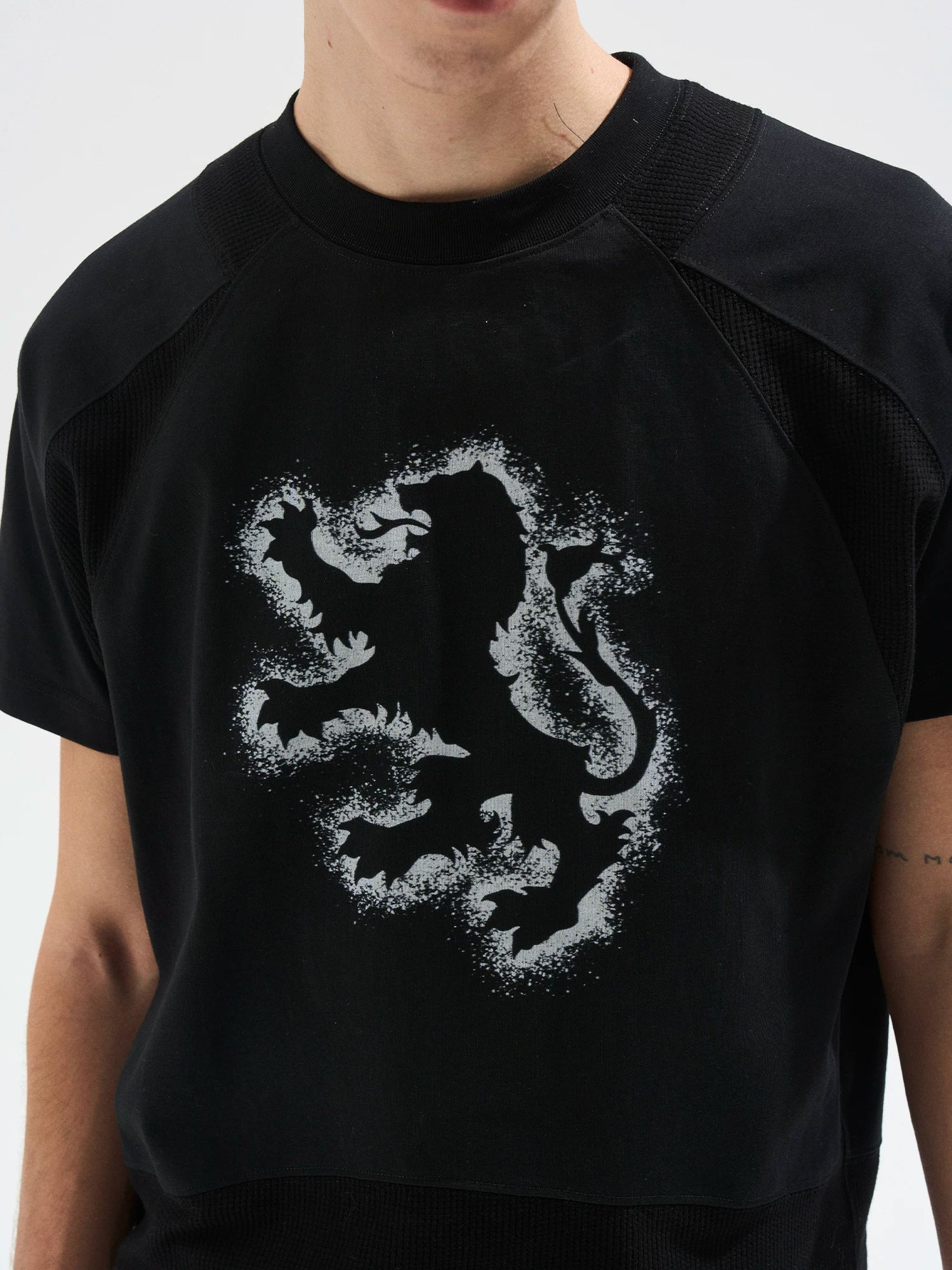 BLINDNOPLAN Direct Injection Printing Casual Tee