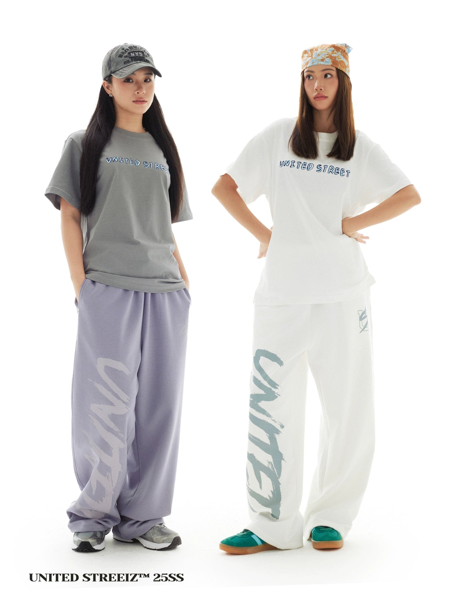 US Ink Graffiti Alphabet Print Trousers
