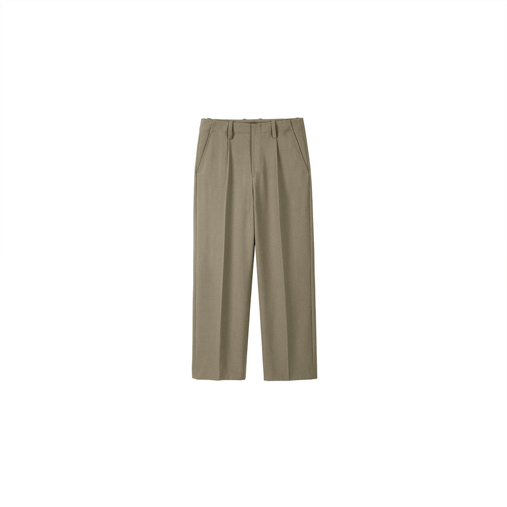 PLUS NO LOGO Commuter Loose Straight Trousers