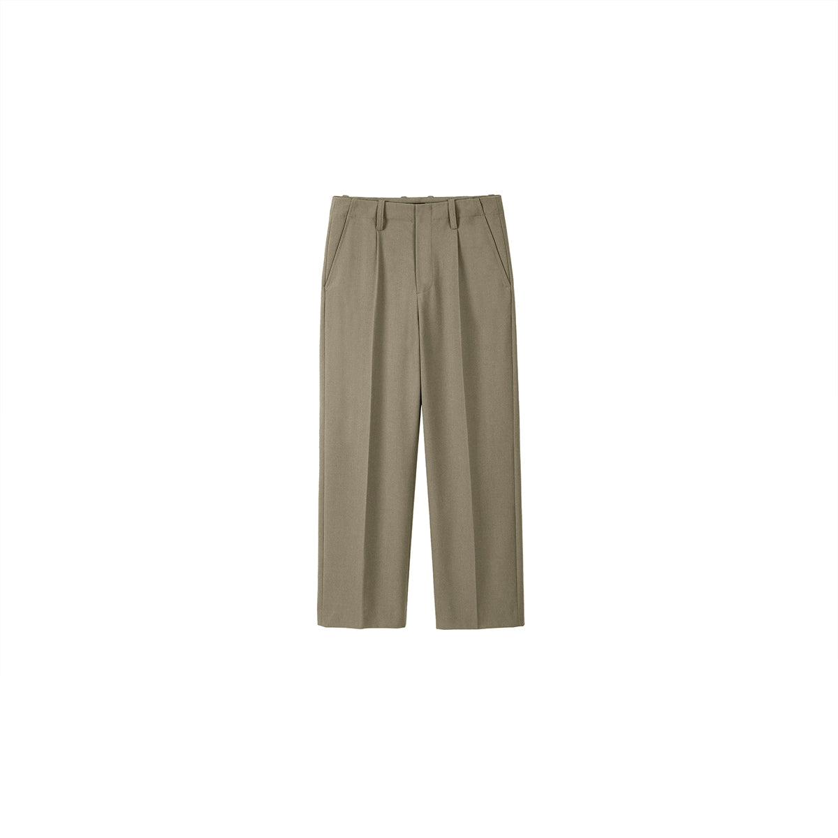 PLUS NO LOGO Commuter Loose Straight Trousers