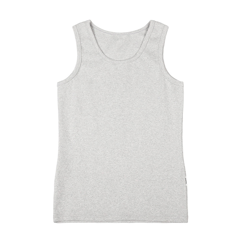 FUNKYFUN Ribbed Vest Fashionable Sleeveless Vest