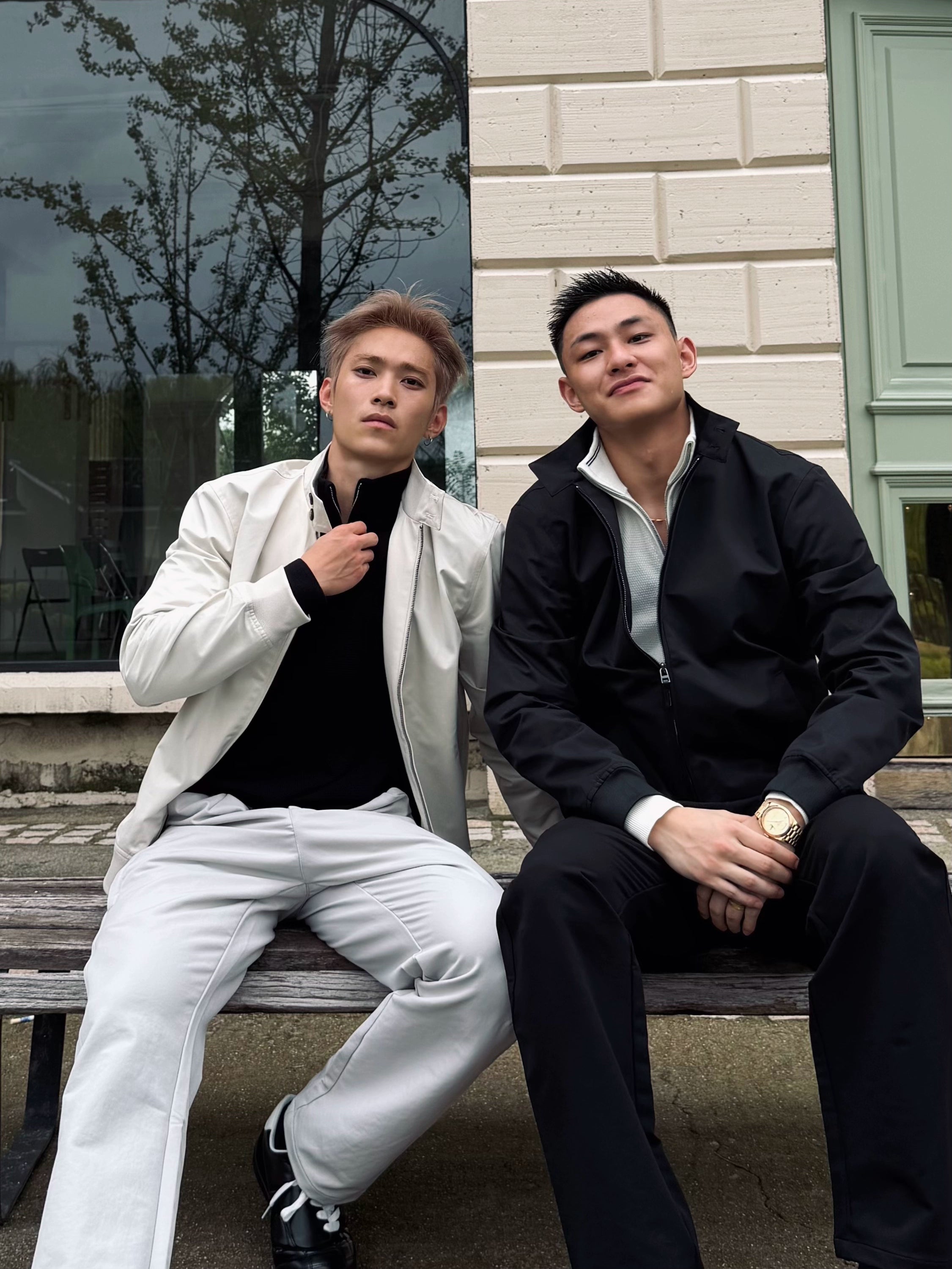 GTAL Vintage Stand-Up Collar Casual Jacket