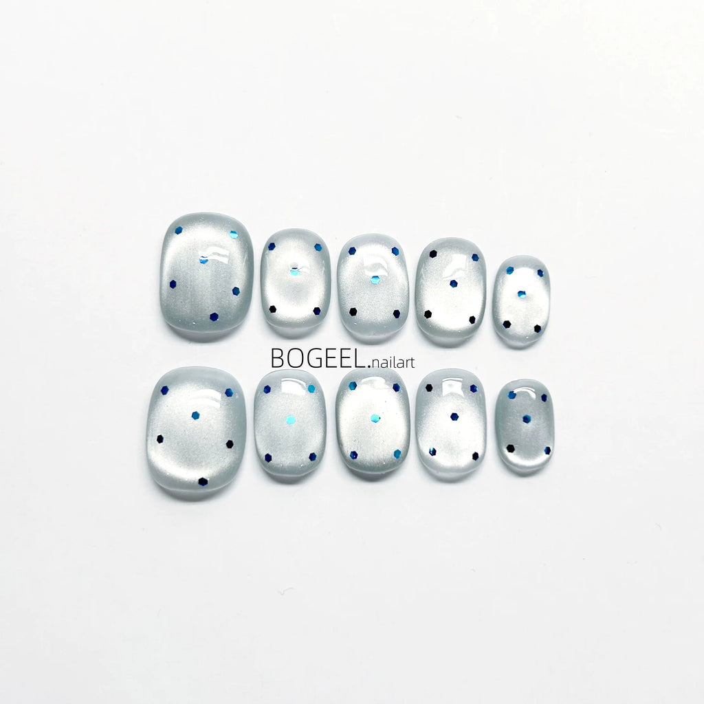 BOGEEL Polka Dot White Pure Hand-worn Armor