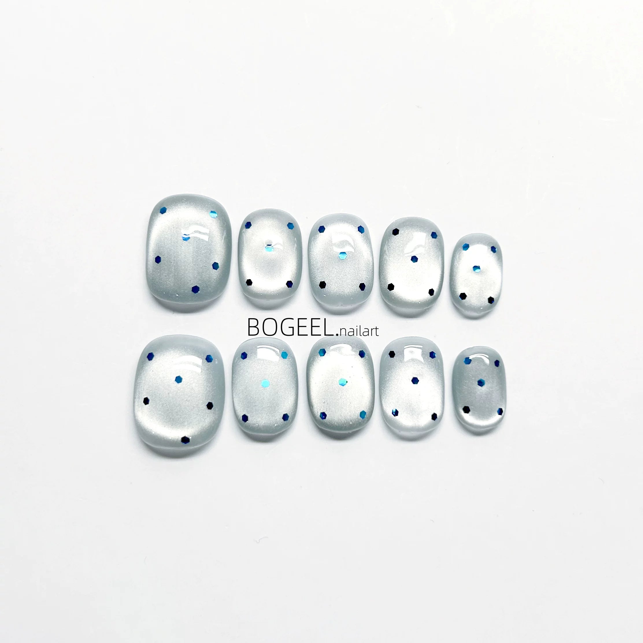 BOGEEL Polka Dot White Pure Hand-worn Armor