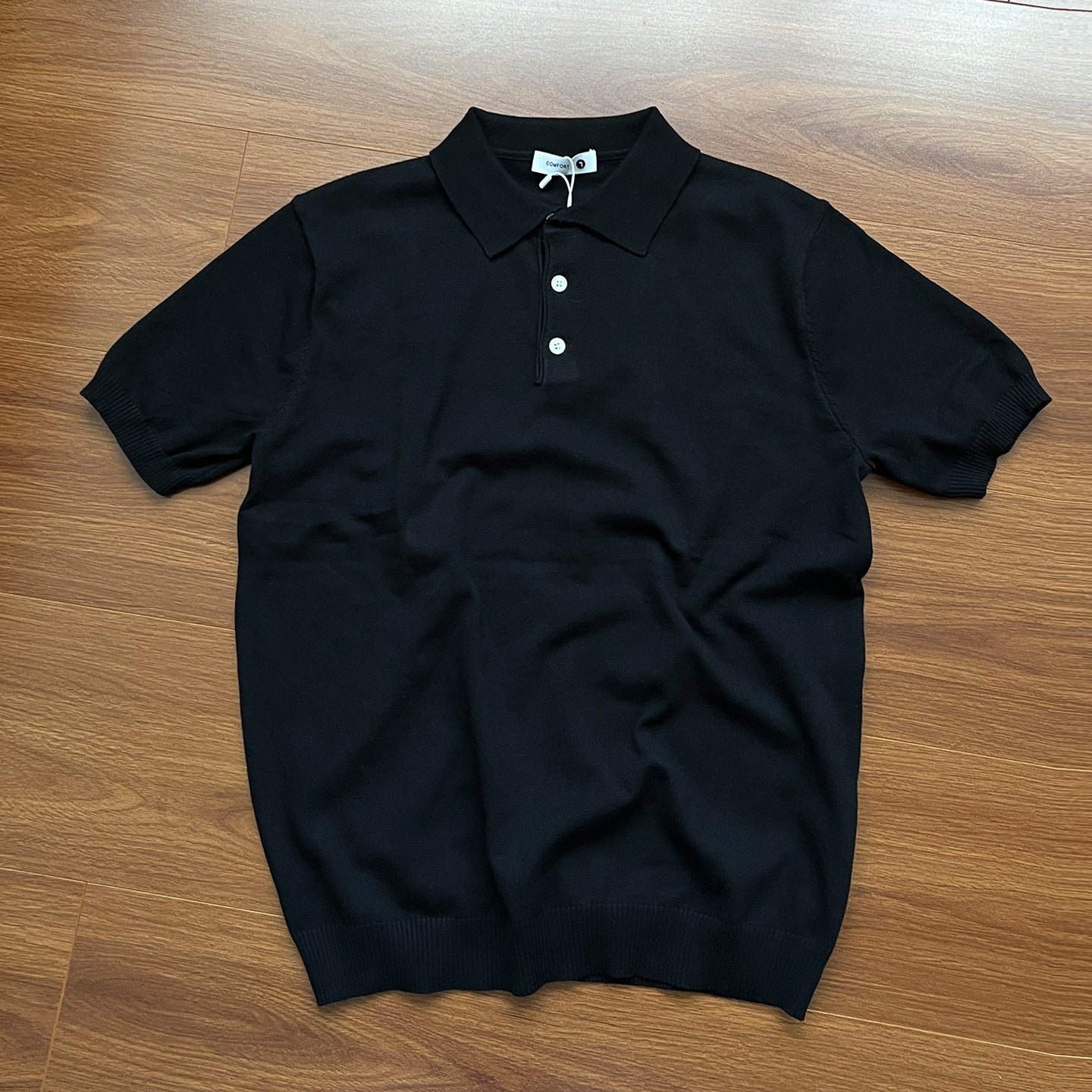 UNF Knitted Casual Polo Shirt