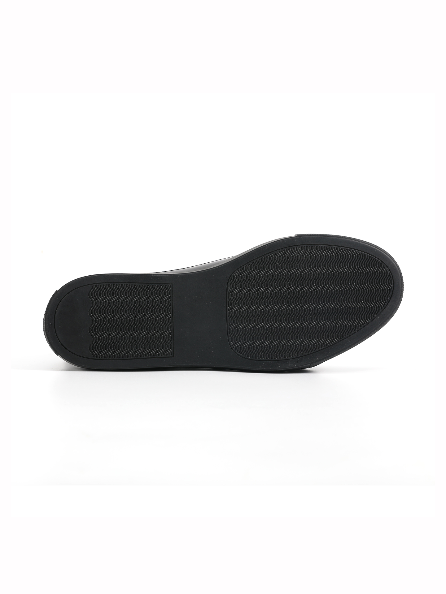 NoEmosen Velcro Patent Leather and Lychee Pattern High-top Board Shoes