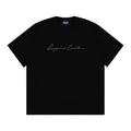 Loopsoon Loose Trend Printed Letter Logo Tee