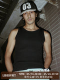 LIBERAFIT Vintage Minimalist Basic Pit Strip Knitted Vest