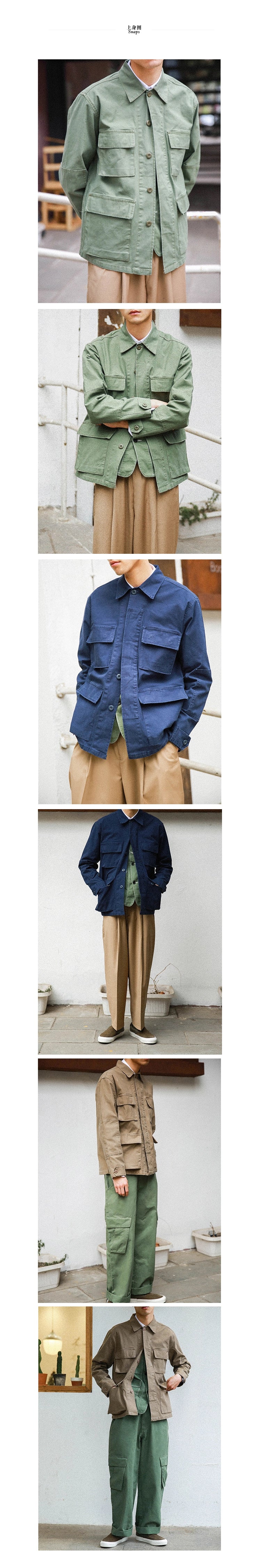 Anniehall Makes Old Military Four-bag Jacket