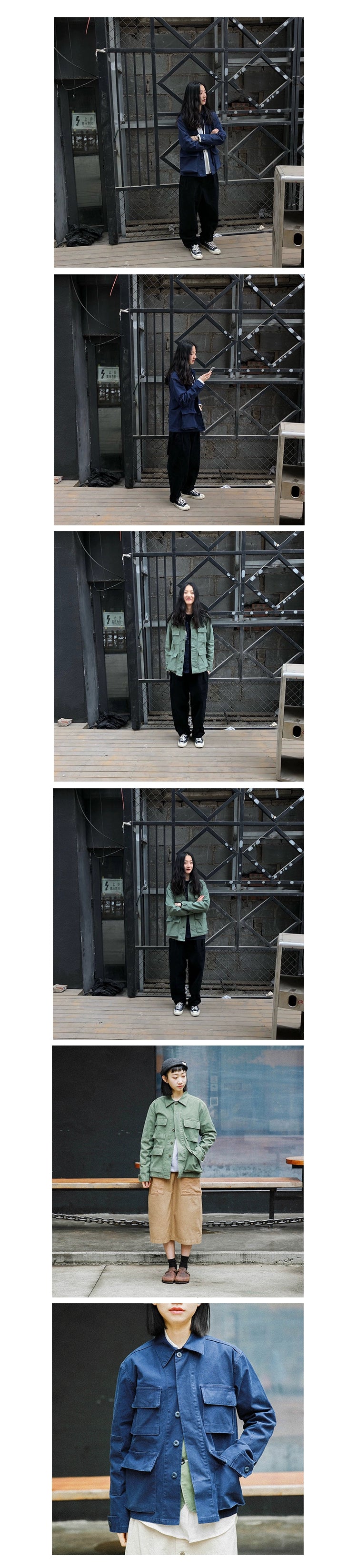 Anniehall Makes Old Military Four-bag Jacket