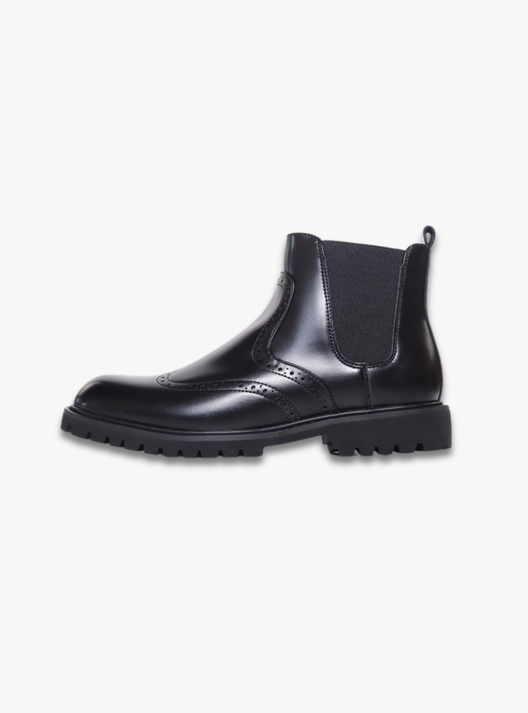 SHENLV STUDIO British High-top Pointed Chelsea Boots
