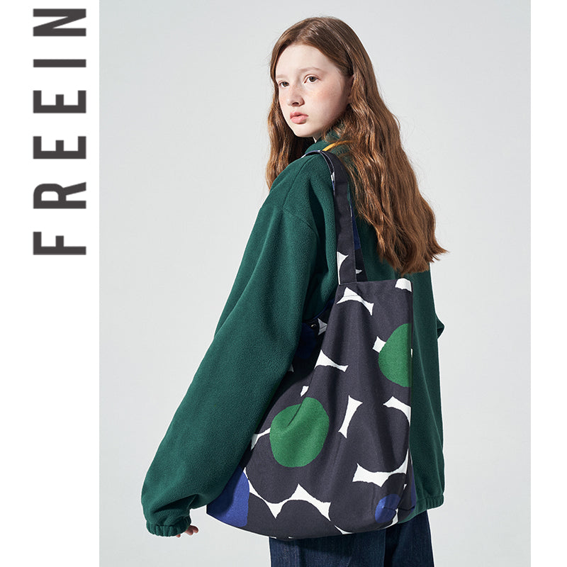 FREEIN Polka Dot canvas bag