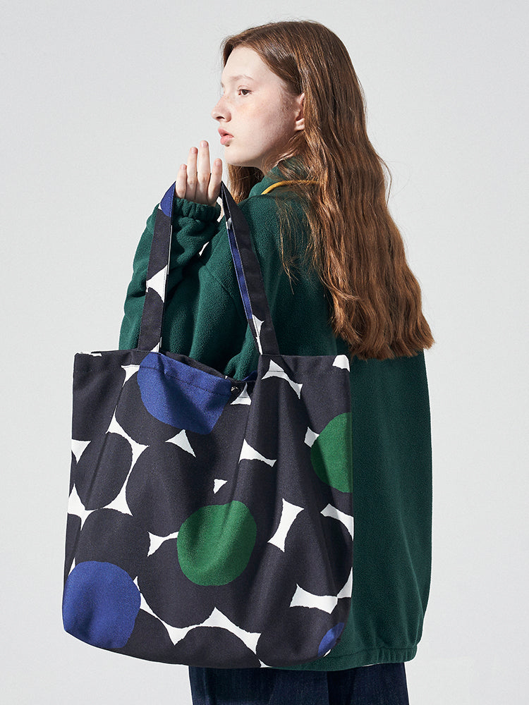 FREEIN Polka Dot canvas bag