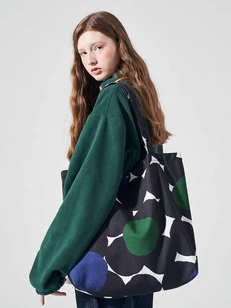 FREEIN Polka Dot canvas bag