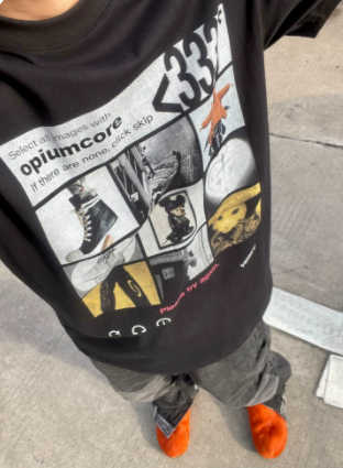 REMAKE Search Verification Printed Loose Short Sleeves