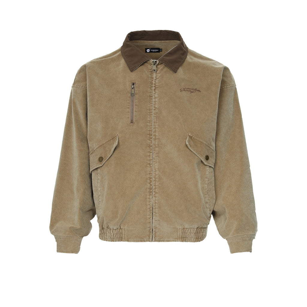 "Clearance" MADWITCH Distressed Corduroy Jacket