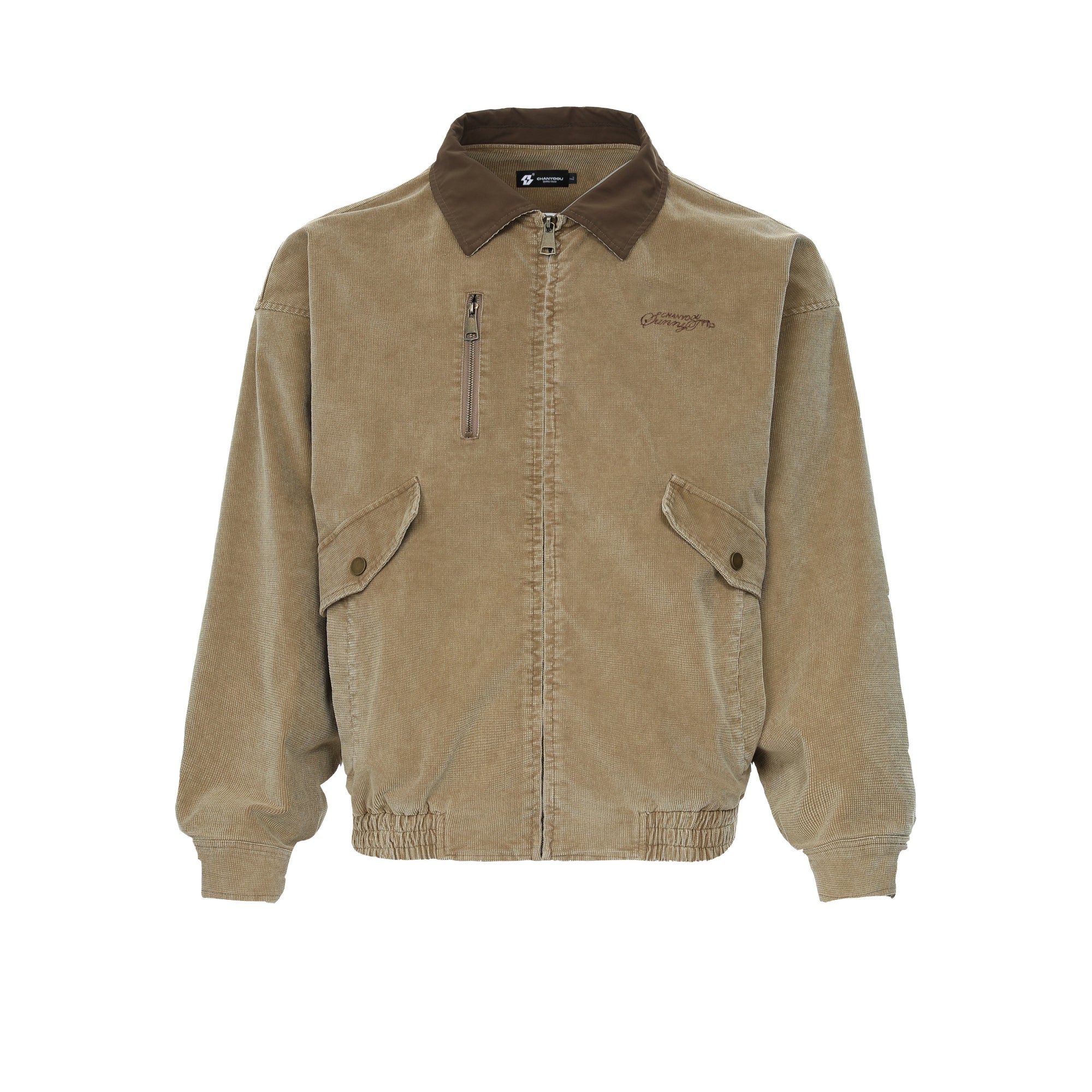 MADWITCH Distressed Corduroy Jacket