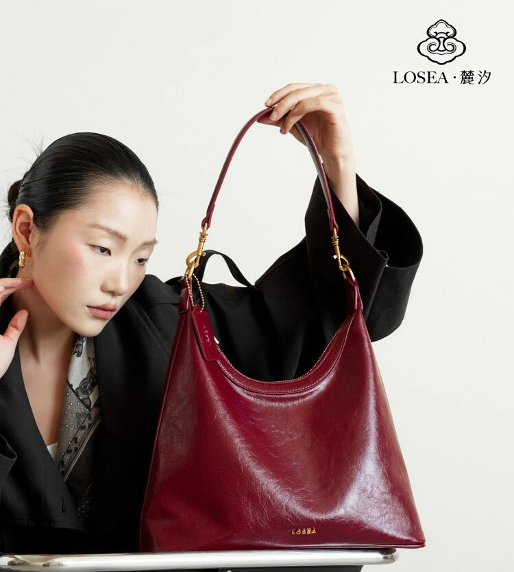 LOSEA Textured Commuter Underarm Bag