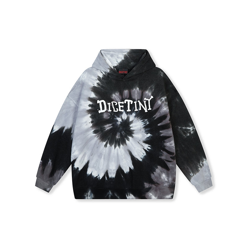 DICETINY tie-dye swirl Hoodie