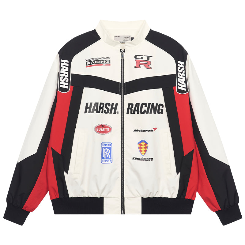 Harshandcruel loose racing jacket