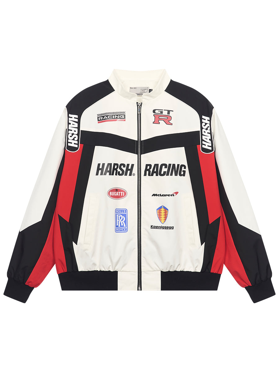 Harshandcruel loose racing jacket