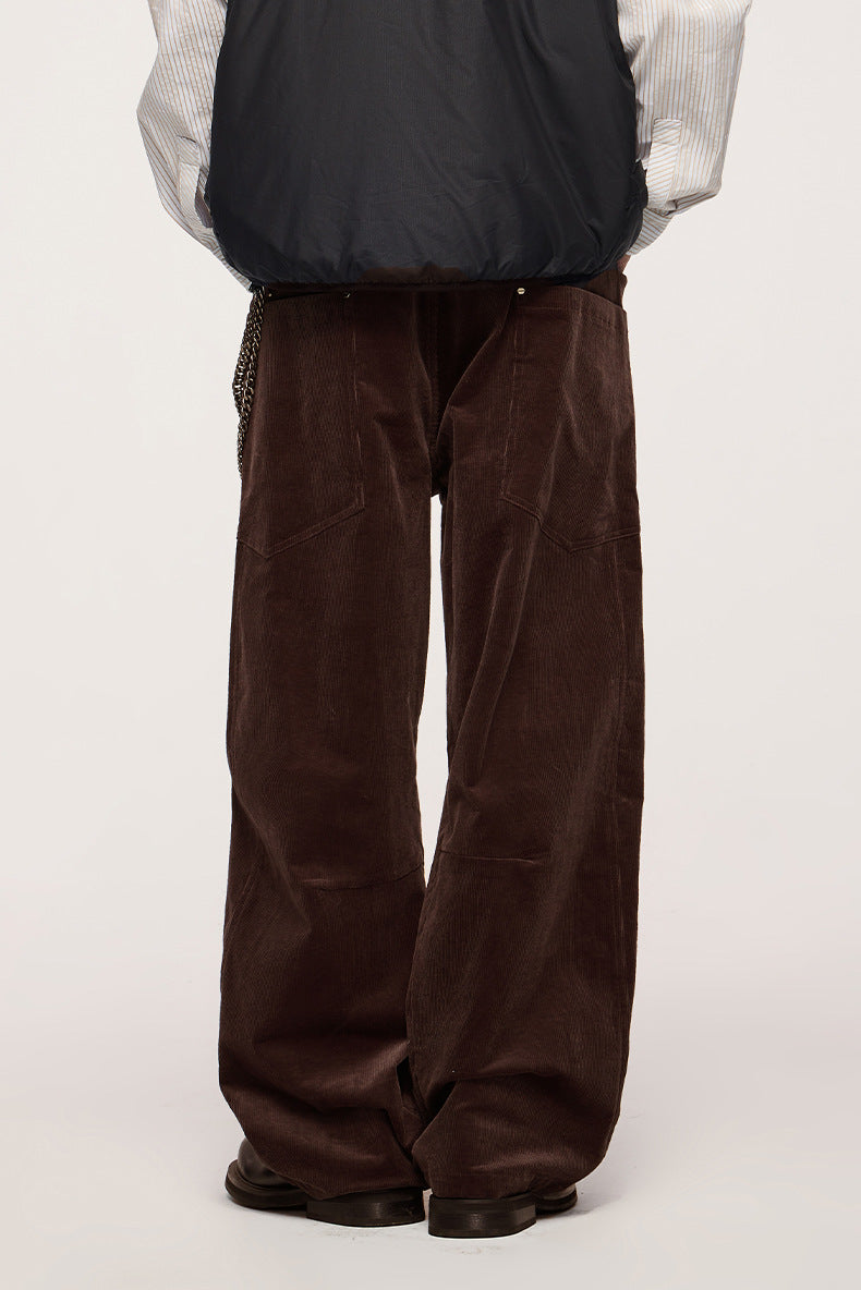 INF Cotton Corduroy Scimitar Cargo Pants