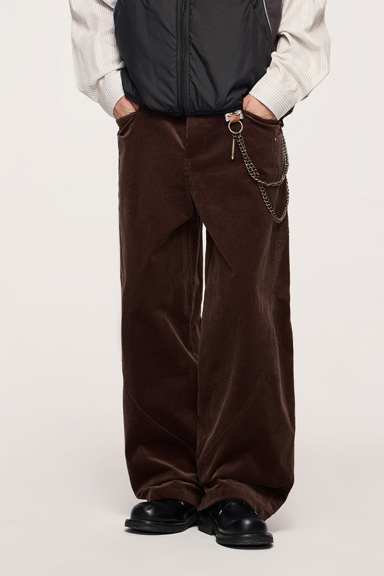INF Cotton Corduroy Scimitar Cargo Pants