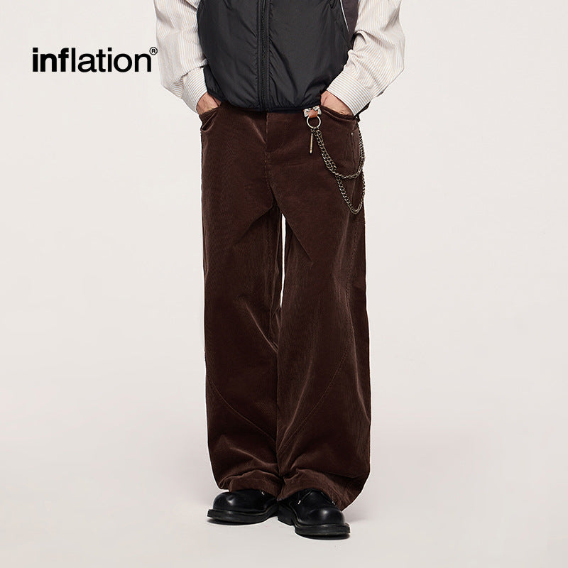 INF Cotton Corduroy Scimitar Cargo Pants