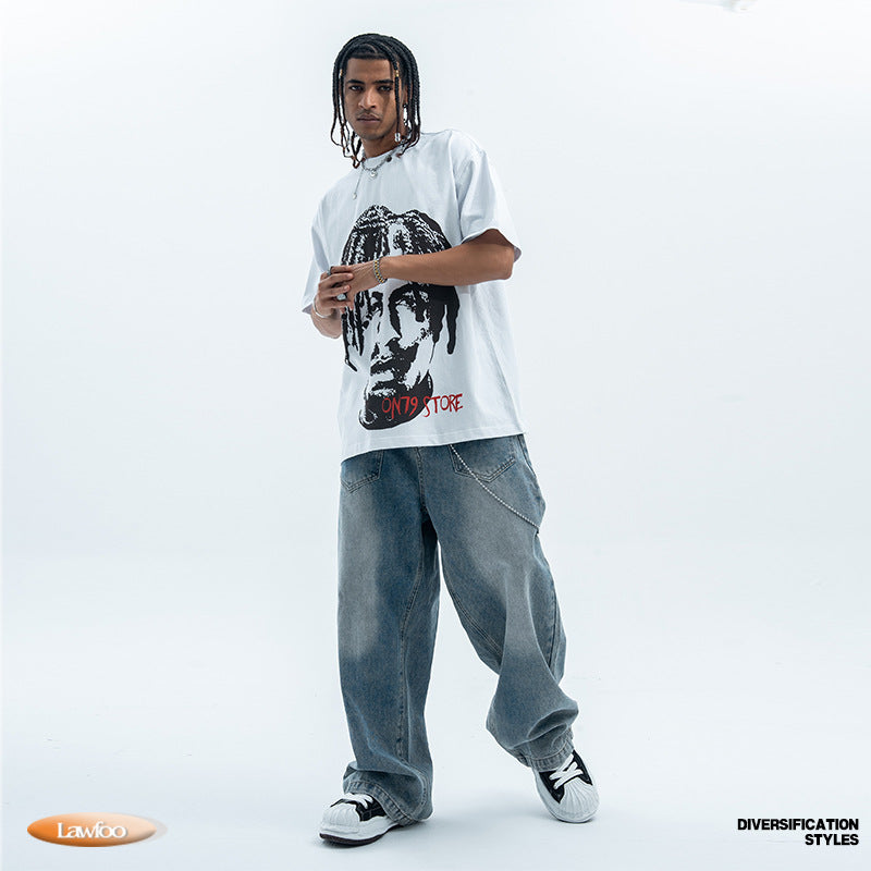 (Clearance)LawFoo 315g Graphic Head Tee