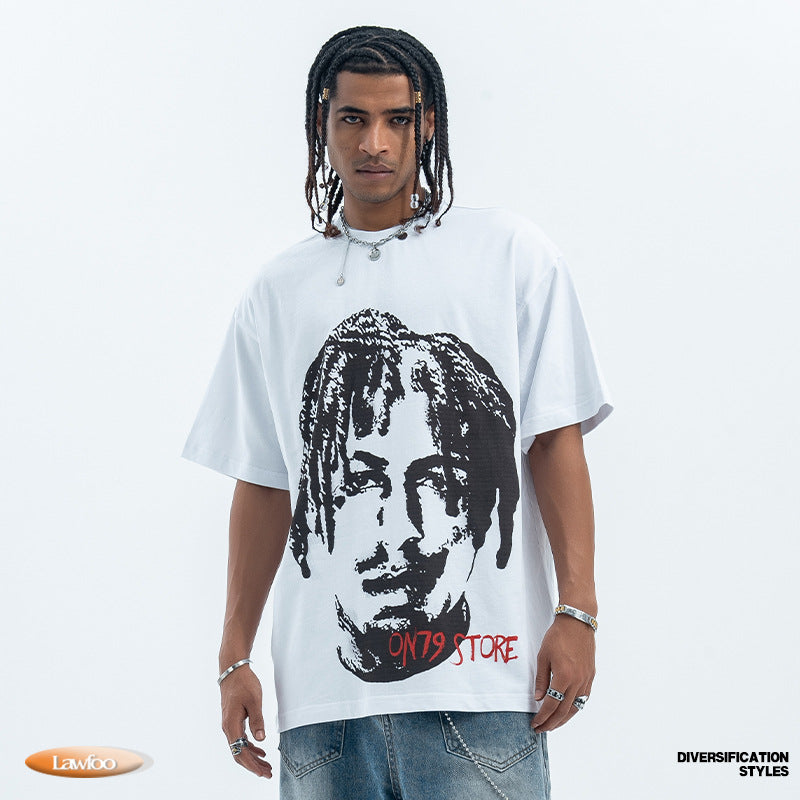 (Clearance)LawFoo 315g Graphic Head Tee