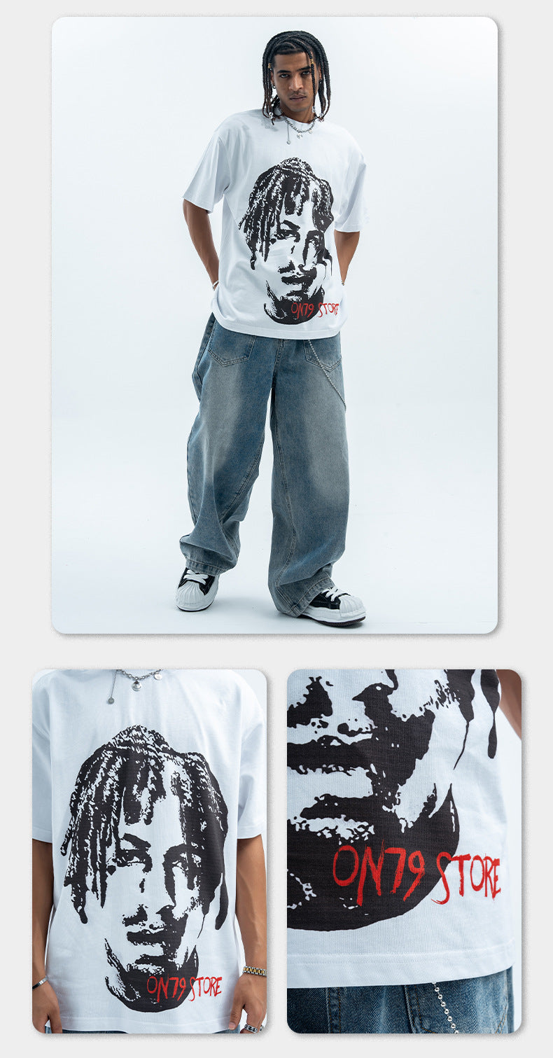 (Clearance)LawFoo 315g Graphic Head Tee