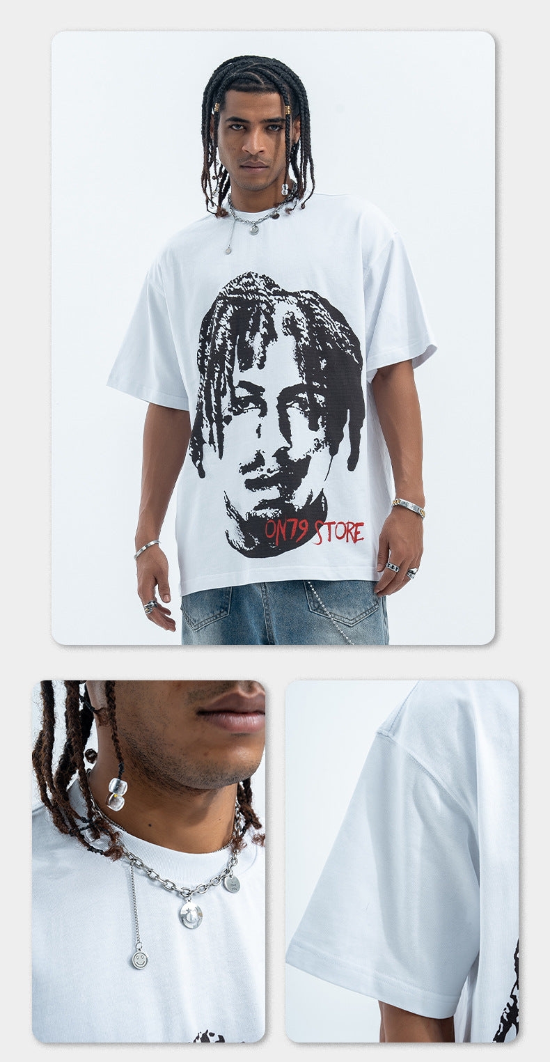 (Clearance)LawFoo 315g Graphic Head Tee