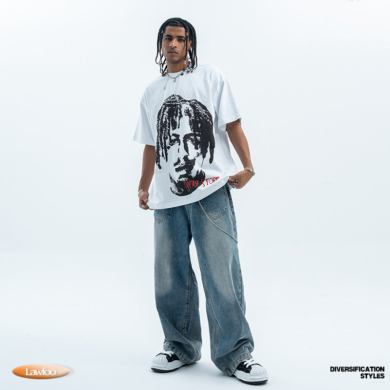 (Clearance)LawFoo 315g Graphic Head Tee