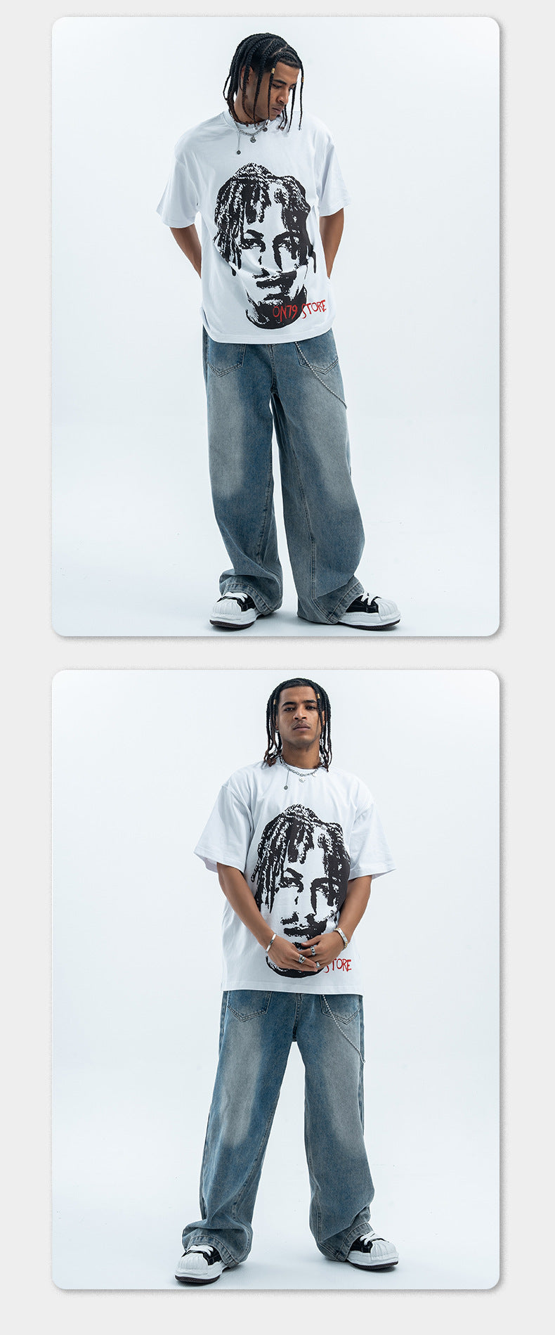 (Clearance)LawFoo 315g Graphic Head Tee