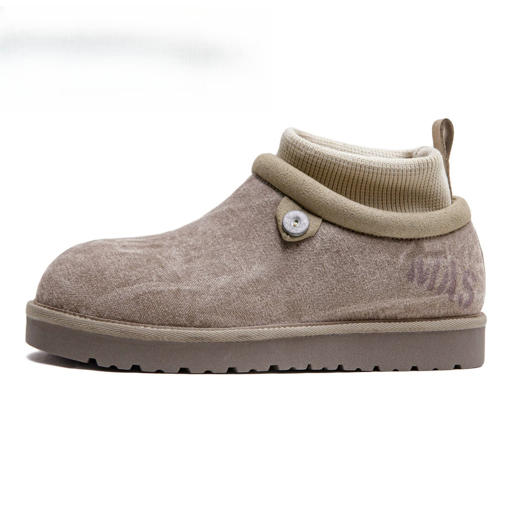MADEN Fabric Lined Pull-On Snow Boot