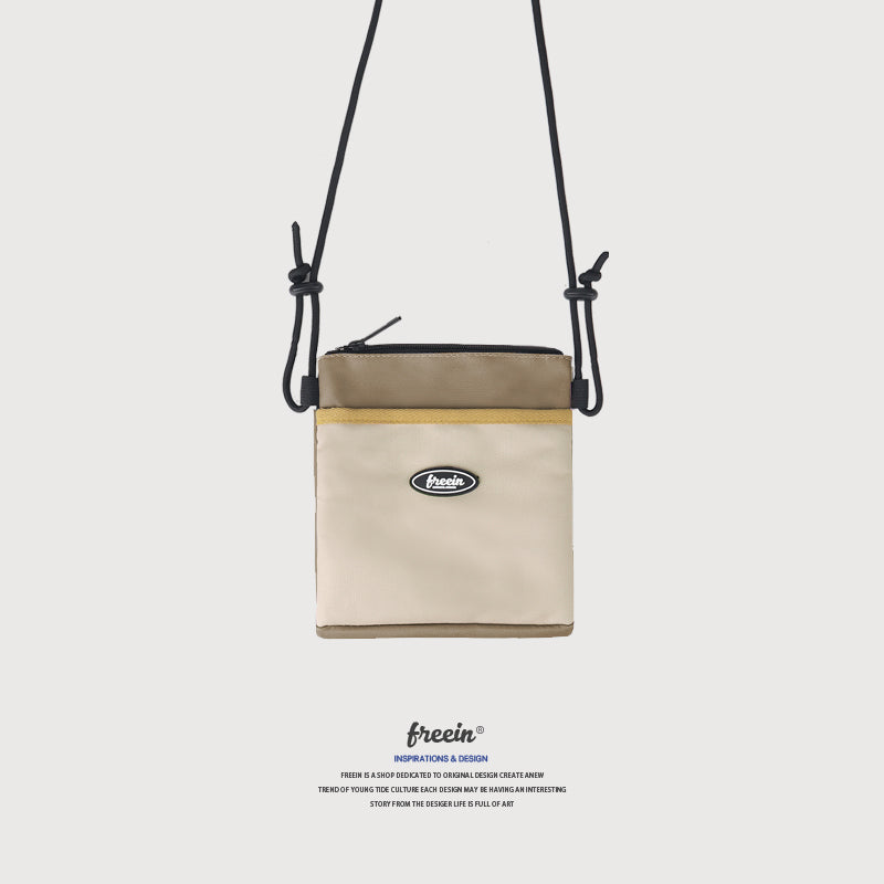 FREEIN contrast crossbody bag