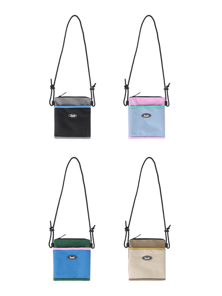 FREEIN contrast crossbody bag